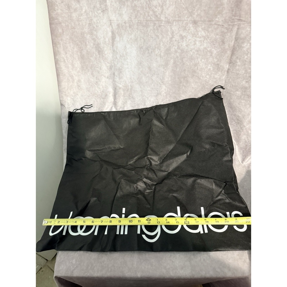 Bloomingdale's Vintage Large Black Dust Bag Approx 22" x 19"